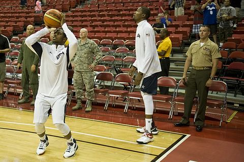 Chris_Paul_and_Kevin_Durant_practice_shooting_before_USA_vs_Dominican_Republic 11 Highest-Paid NBA Players