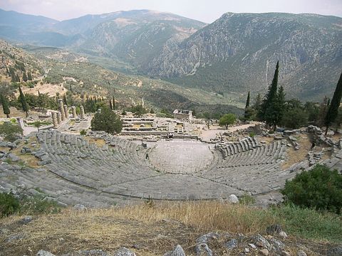 Delphi Theatre Greece