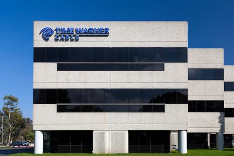 Time Warner Cable Inc (NYSE:TWC), Sign, office building, Symbol, provider