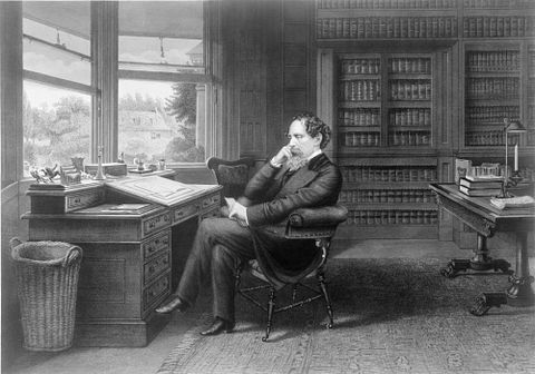writer, english, literature, dickens, historical, charles, history, portrait, 1870s, century, author, england,author, 19th,7 Easiest Dickens Novel To Read First