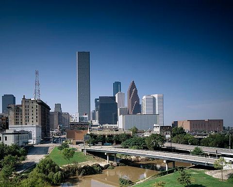 View of Houston from University of Houston-Downtown
