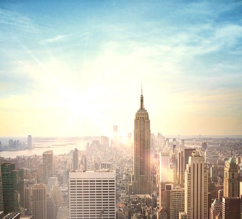 downtown, california, view, street, building, road, color, movement, dusk, scene, skyscraper, metropolitan, move, america, usa, central, urban, landmark, traffic, contemporary, cityscape,Top 11 US Cities With Most Skyscrapers in 2015 