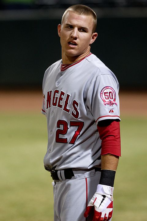  los angeles angels, phoenix, baseball, mike trout, first round draft pick, prospect, outfielder, uniform, arizona fall league, scottsdale scorpions 7 Most Expensive Baseball Cards From The 2000's 