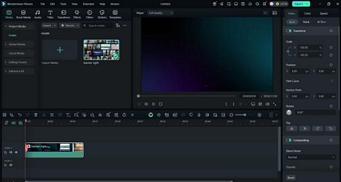 use filmora drag and drop feature