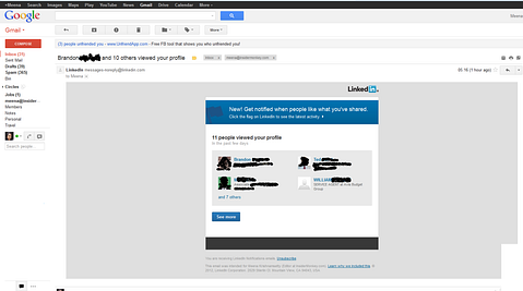 LinkedIn (NYSE:LNKD) Privacy Issue
