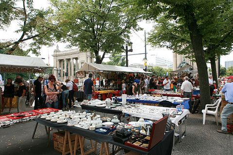 berlin, bottles, ceramics, cutlery, dolls, flea market, fork, germany, june, knife, medicine bottles, porcelain, road, sale, spoon, stuff, sundays, tourist attraction, trade, travel, zoo