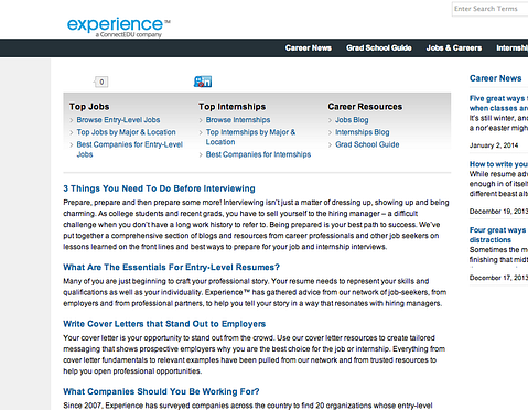 Top Websites for your Career