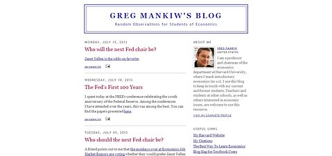 Greg Mankiw