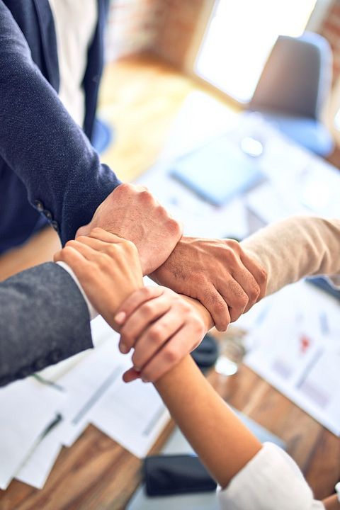 Team work, Hands, Collegiality