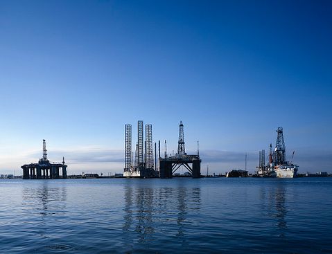 Galveston, Texas, Oil Rigs ;Galveston, Texas, Oil Rigs
