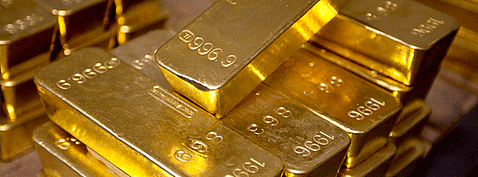 gold bars at Fed New York