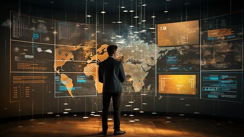 An enterprise customer presenting their machine learning algorithms, revealing successful strategies for success.