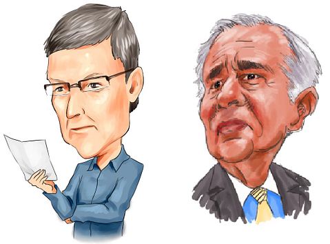 Tim Cook & Carl Icahn