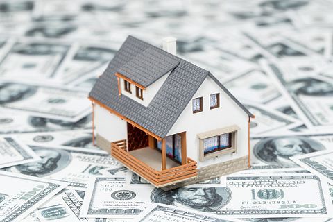 Home expenses or investing concept., home, loan, wealth, financing, buy, save, business, income, property, estate, possession, household, retirement, real, ownership, moneybox, invest, house, costs