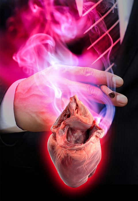 smoking, unhealthy, heart, disease, black, tobacco, sick, dead, smoke, stop, background, 7 Chemicals in Cigarettes That Cause Heart Disease 