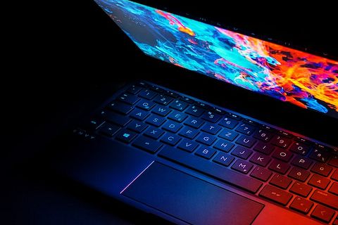Hp, laptop, technology