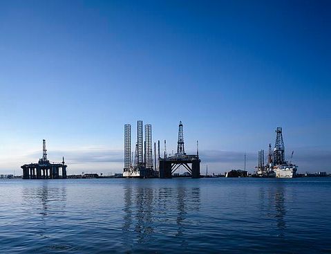 Galveston, Texas, Oil Rigs ;Galveston, Texas, Oil Rigs