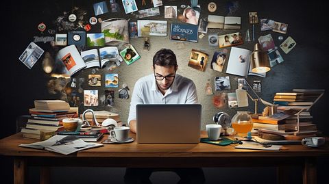 A person browsing the world's largest e-commerce marketplaces for the perfect product.