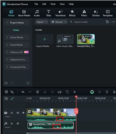 drag-and-drop audio and video