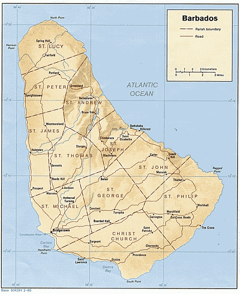 Barbados 6 Easiest Countries to Draw