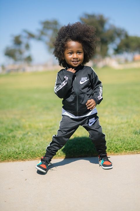kid, fashion, nike
