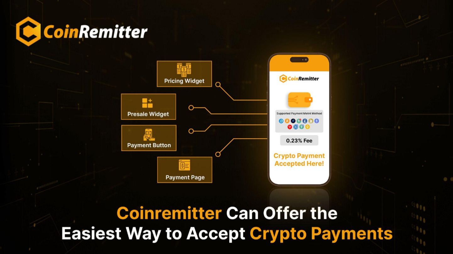 Coinremitter, Kripto Ödeme Kabulünün En Kolay Yolunu Sunuyor