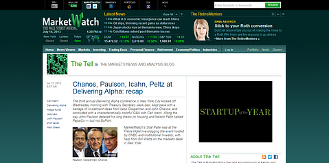 The Tell (MarketWatch)