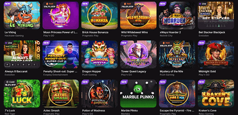 Cloudbet games