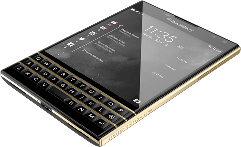 BlackBerry, official Limited Edition Black & Gold BlackBerry Passport, is BBRY a good stock to buy, gold,